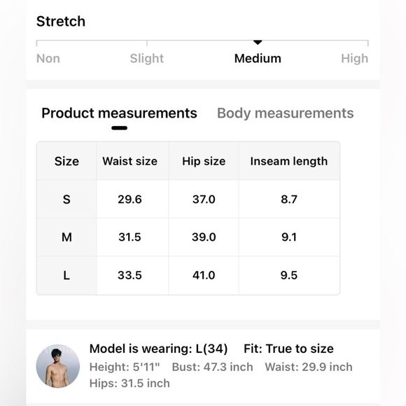 NEW - Men’s Quickdry Drawstring Lightweight Swim Board-shorts (Multicolor Large) - Picture 8 of 8